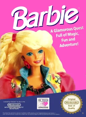 Barbie (Europe) box cover front